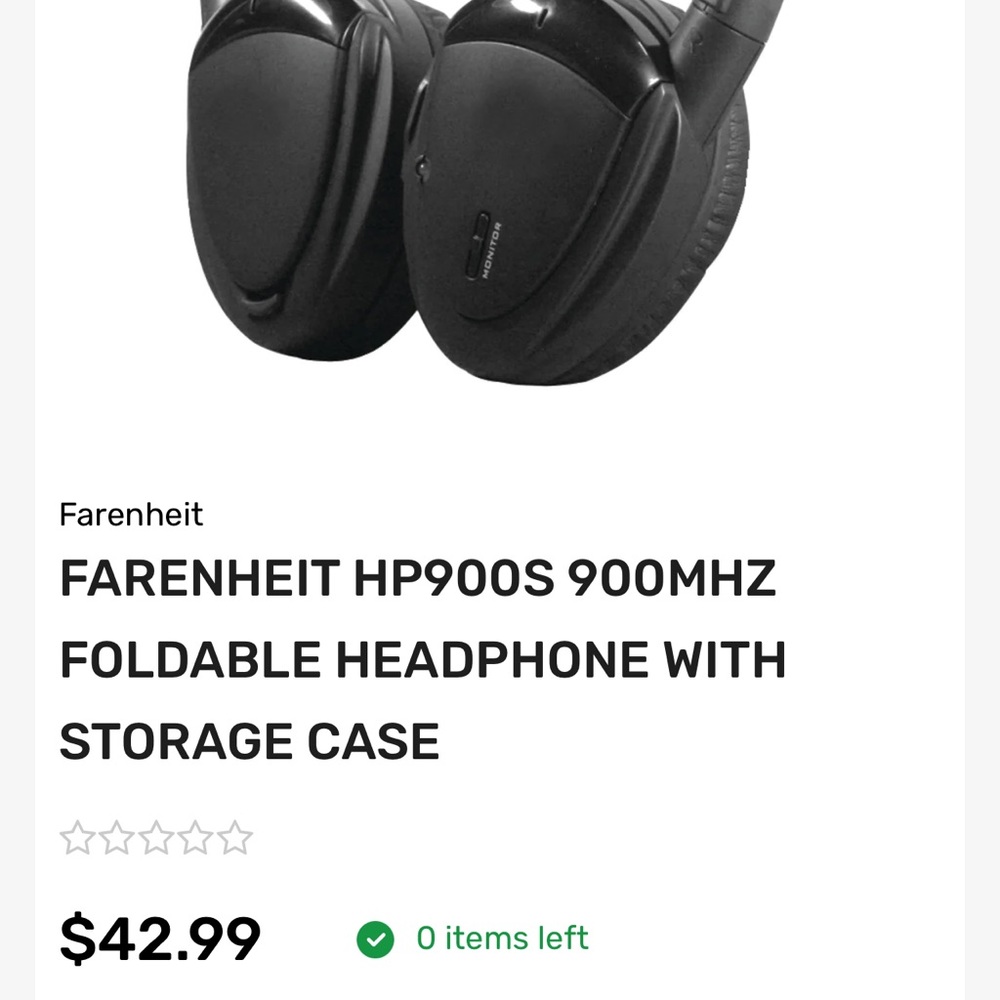 Car stereo headphones